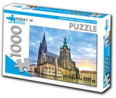 Tourist Edition Puzzle Cathedral of St. Víta, Prága 1000 db (28. sz.)