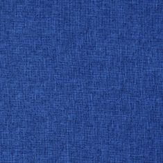 Greatstore kék szövet forgó matracszék