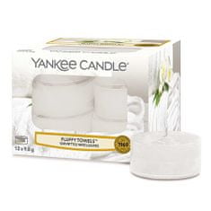 Yankee Candle Yankee gyertya tea gyertyák, Bolyhos törölköző, 12 db