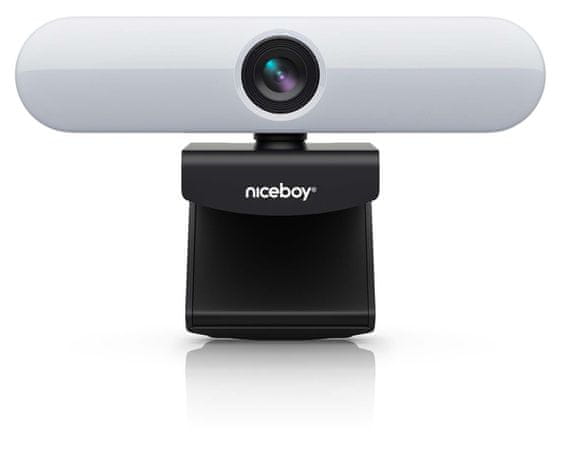 Niceboy Stream Pro 2 webkamera LED mikrofon hangszóró Full HD felbontás