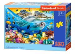 Castorland Puzzle Delfinek a trópusokon 180 darab