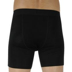  Fekete merinó férfi boxeralsó (100088-1169-001) - méret M