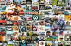 Ravensburger  Kirakós játék 99 fényképeket VW 3000 puzzle darabokat