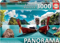EDUCA  Panoráma puzzle Phuket, Thaiföld 3000 puzzle darabokat