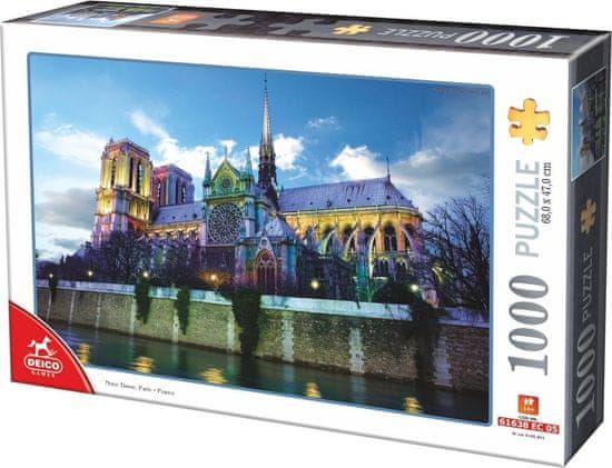 DEICO  Puzzle Notre Dame, Párizs 1000 darab