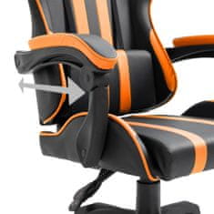 Greatstore narancssárga műbőr gamer szék