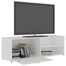 shumee fehér forgácslap TV-szekrény 120 x 34 x 37 cm