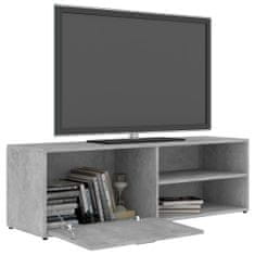 shumee betonszürke forgácslap TV-szekrény 120 x 34 x 37 cm