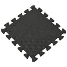 shumee 54 db fekete EVA habszivacs padlószőnyeg 4,86 ㎡