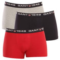 Gant 3PACK tarka férfi boxeralsó (902133053-620) - méret XL