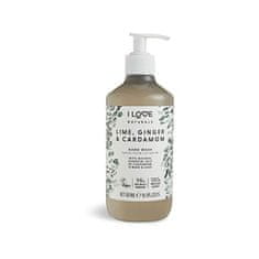I Love Cosmetics Hidratáló folyékony kézszappan Naturals Lime, Ginger & Cardamon (Hand Wash) 500 ml