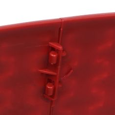 Greatstore piros karácsonyfatalp-takaró Ø65 x 19,5 cm