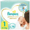 Pampers Pelenkák Premium Care 1 Newborn (2-5 kg) 78 db.