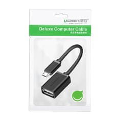 Ugreen US133 OTG adapter USB / micro USB F/M, fekete
