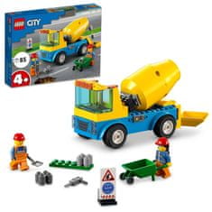 LEGO City 60325 Betonkeverő autó