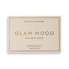 Revolution PRO 6 szemhéjfestékből álló paletta Glam Mood Golden Hour 6 x 2 g