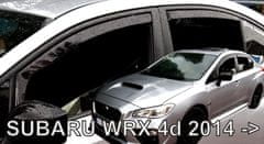 Team Heko Légterelők / Terelők / Ablakfúvók számára Subaru WRX 2014-magasabb