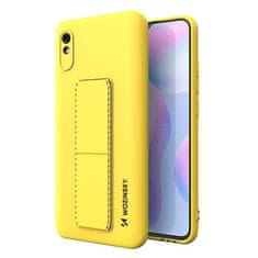 WOZINSKY Wozinsky Kickstand tok Xiaomi Redmi Note 9S/Redmi Note 9 Pro telefonhoz KP11636 sárga