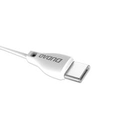 DUDAO Dudao kábel USB-C 2.1A 1m (L4T 1m)-Fehér