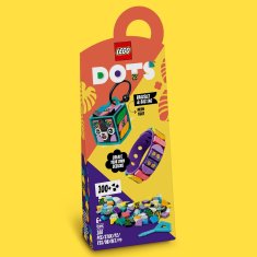 LEGO DOTS 41945 Neontigris – karkötő & táskadísz