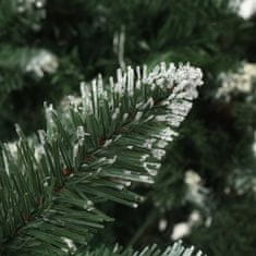 Greatstore műkarácsonyfa LED-ekkel és gömbökkel 150 cm