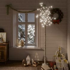 shumee bel-/kültéri fűzfa karácsonyfa 200 hideg fehér fényű LED 2,2 m