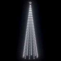 shumee kúp alakú karácsonyfa 752 hideg fehér LED-del 160 x 500 cm
