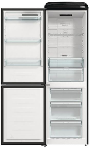 Szabadon álló hűtőszekrény Gorenje ONRK619DBK-L