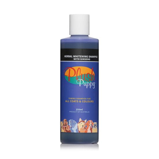 Plush Puppy Gyógynövényes fehérítő sampon Herbal Whitening Shampoo 250 ml