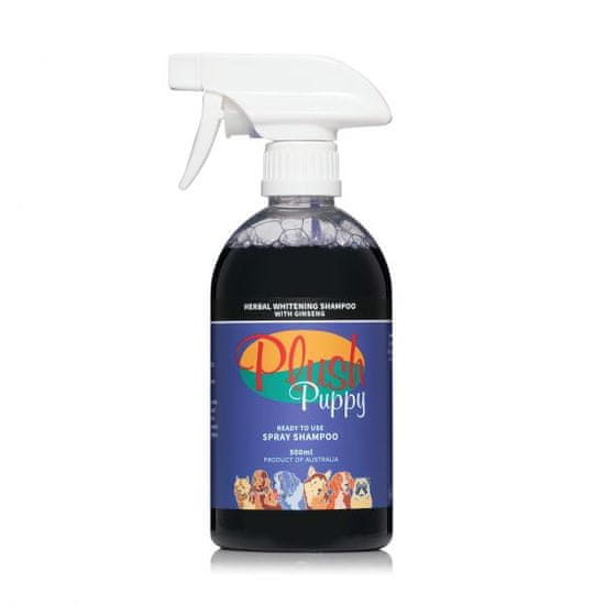 Plush Puppy Gyógynövényes fehérítő sampon Herbal Whitening Shampoo Spray 500ml