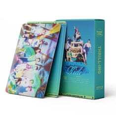KPOP2EU The Boyz 6th Mini Album THRILL-ING Lomo Kártyák 55 db - Blue ver.