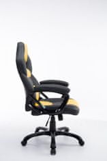 BHM Germany Pedro irodai szék, fekete/sárga