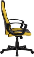 BHM Germany Glendale irodai szék, fekete/sárga