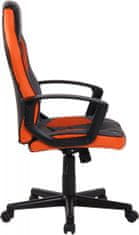 BHM Germany Glendale irodai szék, fekete/narancs