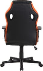 BHM Germany Glendale irodai szék, fekete/narancs
