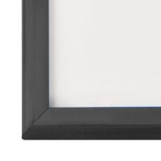 Greatstore 5 db fekete MDF fali/asztali fényképkeret 42 x 59,4 cm