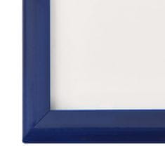 Greatstore 5 db kék MDF asztali fényképkeret 10 x 15 cm