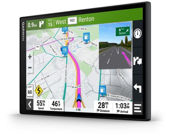 GPS navigáció Garmin DDriveSmart 86 MT-D EU (Amazon Alexa) 8 hüvelykes érintőképernyő világtérképek gyorsabb élettartamú térképfrissítések nagy felbontású szokás tanulási memóriakártya foglalat microSD kártya úti cél előrejelzés vezetési szokások kijárat és kereszteződés figyelmeztetések tartó erőteljes autós navigáció erőteljes autós navigáció hosszú akkumulátor élettartama