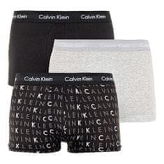 Calvin Klein 3 PACK - férfi boxeralsó U2664G-YKS (méret XL)