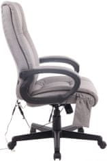 BHM Germany Sparta irodai szék, masszázs funkcióval, szürke
