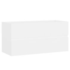 Greatstore fehér forgácslap mosdószekrény 90 x 38,5 x 45 cm