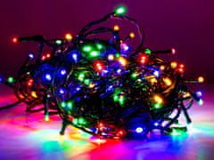 GRUNDIG Újévi fénylánc 100 LED RGB szín 7,5m külső