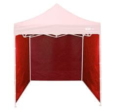 Aga oldalfal sátorhoz 2x2m Piros