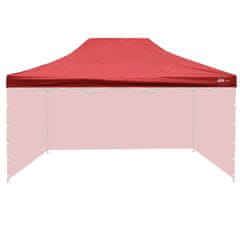 Aga tető értékesítési standhoz 3x4,5m piros