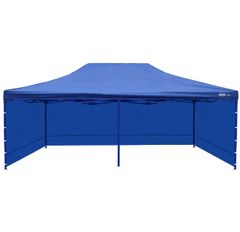 Aga összecsukható ollós szerkezetű sátor PARTY 3x6m kék