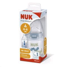 Nuk First Choice hőmérséklet-szabályozó cumisüveg 150 ml kék