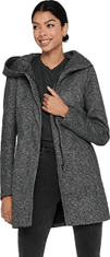 ONLY Női kabát ONLSEDONA 15142911 Dark Grey Melange (Méret M)