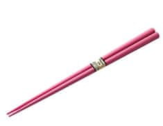MIJ Chopsticks lakkozott evőpálcika, rózsaszín