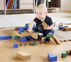 BabyDan Brown puzzle játszóalátét, 90x90 cm