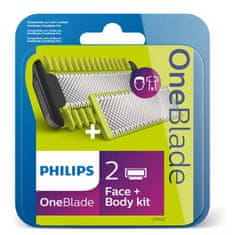 PHILIPS OneBlade Face+Body QP620/50 csere penge